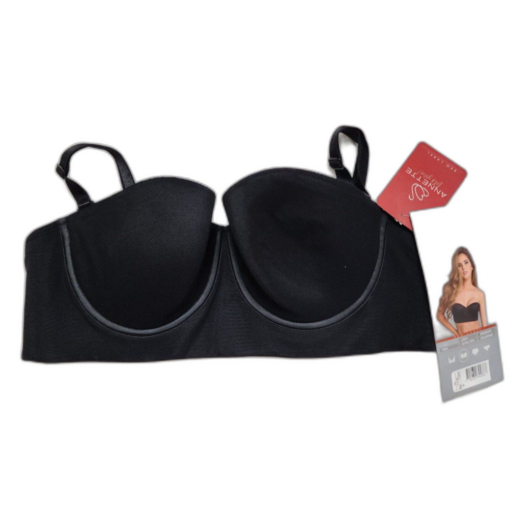 Annette Convertible Moderate black bra 36B
